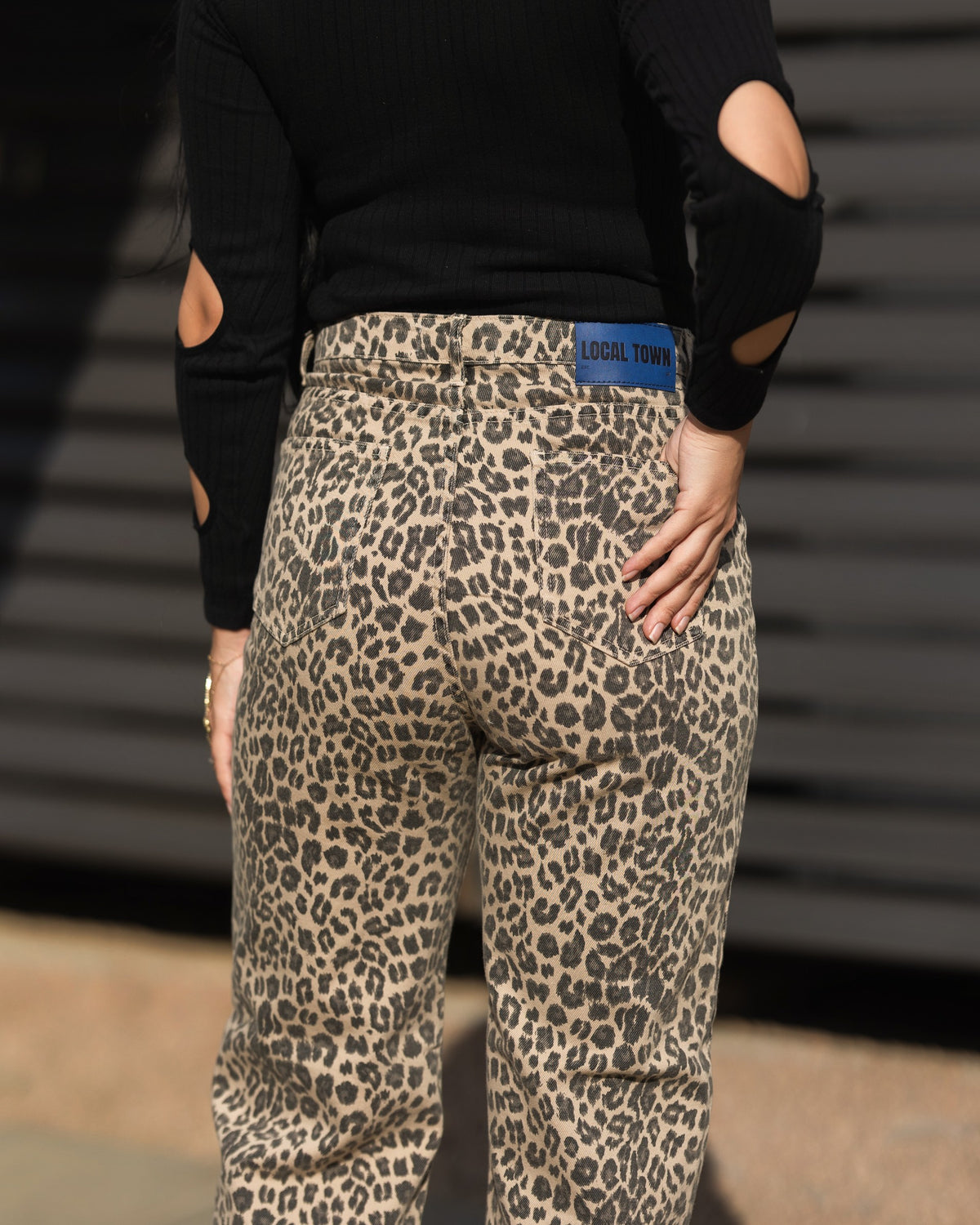 Leopard Denim