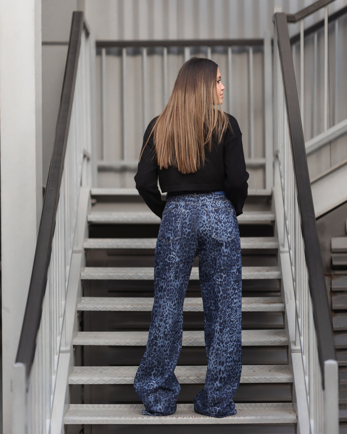 Leopard Denim