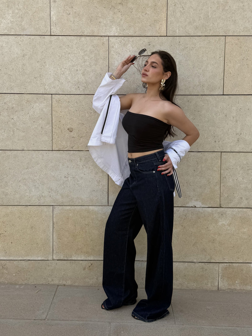 Wide-Leg Denim